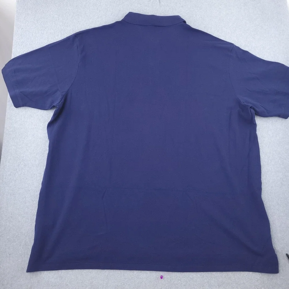 Polo Ralph Lauren Polo Shirt Mens 4XLT Blue Big Pony #3 Logo Top Casual Cotton
